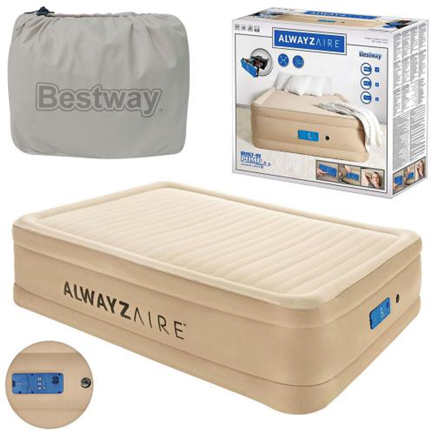 Двуспальная кровать Bestway 69037 (203-152-51) со встроенным ...