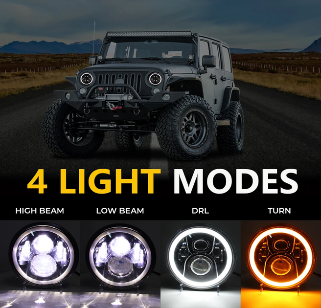 Протитуманна фара LED ПТФ з ДХО і поворотником, ВАЗ, Priora, Газель, Chevrolet - зображення 6