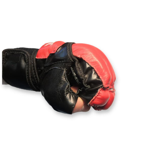 Перчатки Каратэ BOXER М кожа красные - изображение 3