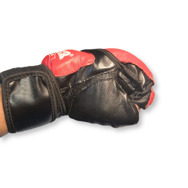 Перчатки Каратэ BOXER М кожа красные - изображение 2