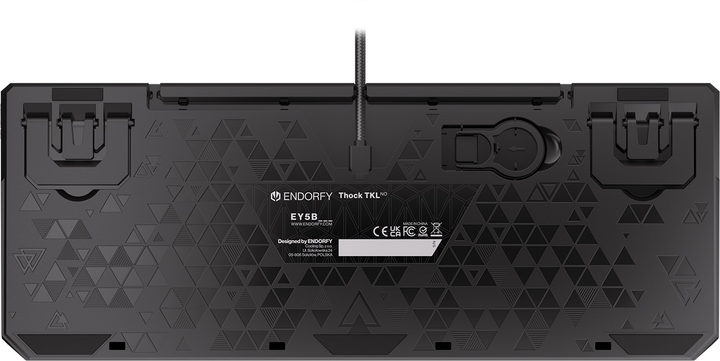 Клавіатура дротова Endorfy Thock TKL NO Kailh Brown USB Black (EY5B003) - зображення 12
