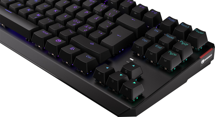 Klawiatura przewodowa Endorfy Thock TKL NO Kailh Red USB Black (EY5B004) - obraz 9