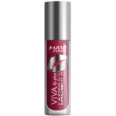 Помада для губ Maxi Color Viva Lacquer Lip Gloss 10 (4823097114414) - Фото 1 Помада для губ Maxi Color Viva Lacquer Lip Gloss 10 (4823097114414) - зображення 1