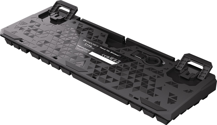 Klawiatura bezprzewodowa Endorfy Thock TKL NO Kailh Box Brown Wireless Black (EY5B005) - obraz 17
