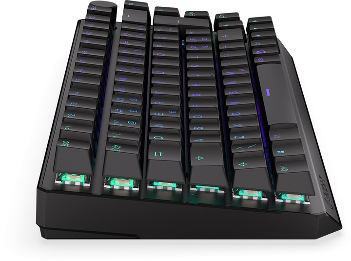 Клавіатура бездротова Endorfy Thock 75% NO Kailh Box Black Wireless Black (EY5B008) - зображення 6