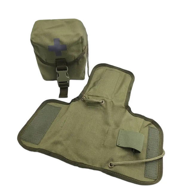 Аптечка сумка-укладка Acropolis медицинская Cordura Ranger Green СУМ-3 Хаки - изображение 3