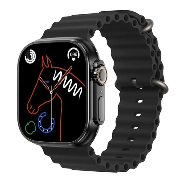 Смартчас Keqiwear WS-C9 Ultra Black (6974324910844) - зображення 2