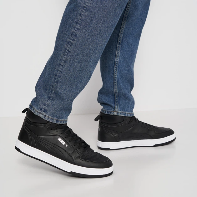 Мужские зимние ботинки Puma Caven 2.0 Mid Wtr 39233302 44 (9.5UK) 28.5 см Puma Black-Puma Silver-Puma White (4099683271674) - изображение 7