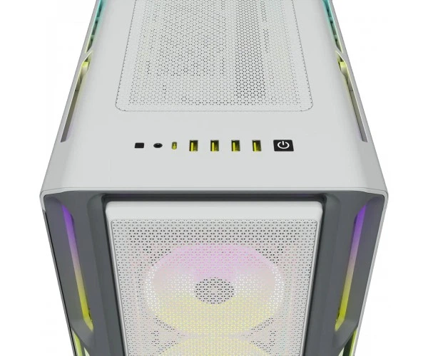 Корпус Corsair iCUE 5000T RGB Tempered Glass White (CC-9011231-WW) без БЖ - изображение 3