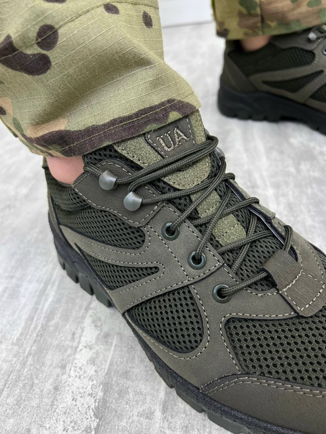 Тактические кроссовки Tactical Forces Shoes Olive Elite 44 - изображение 2