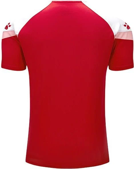 Футболка Kelme BRAVO красно-белая S 7351TX1092.9610 - Фото 2 Футболка Kelme BRAVO красно-белая S 7351TX1092.9610 - изображение 2