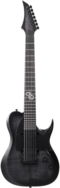 Электрогитара SOLAR GUITARS T2.7FBB FLAME BLACK BURST MATTE - Фото 1 Электрогитара SOLAR GUITARS T2.7FBB FLAME BLACK BURST MATTE - изображение 1