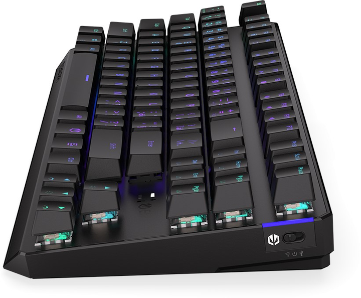 Клавіатура бездротова Endorfy Thock TKL CZ Kailh Box Red Wireless Black (EY5C005) - зображення 7