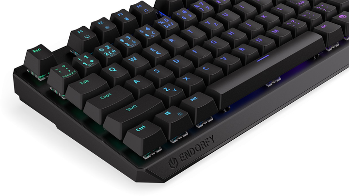 Клавіатура бездротова Endorfy Thock TKL CZ Kailh Box Red Wireless Black (EY5C005) - зображення 9