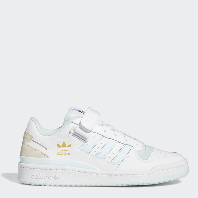 Tenisówki damskie skórzane do kostki Adidas Originals Forum Low GW4369 40.5 (7UK) 25.5 cm Białe (4065426817522) - obraz 1