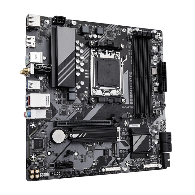 Материнська плата Gigabyte B650M D3HP AX Socket AM5 - зображення 3