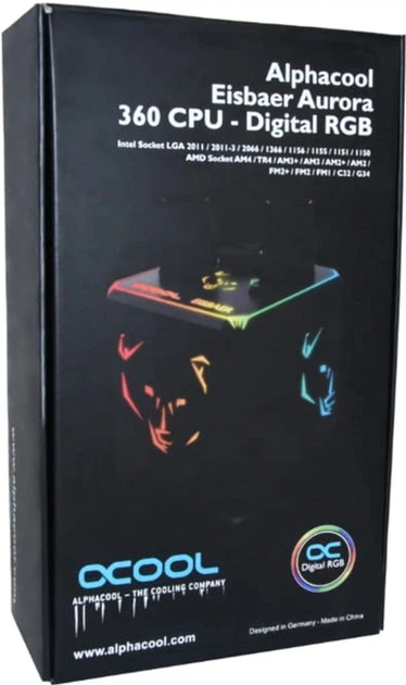 System chłodzenia cieczą Alphacool Eisbaer Aurora 360mm ARGB (4250197117302) - obraz 7
