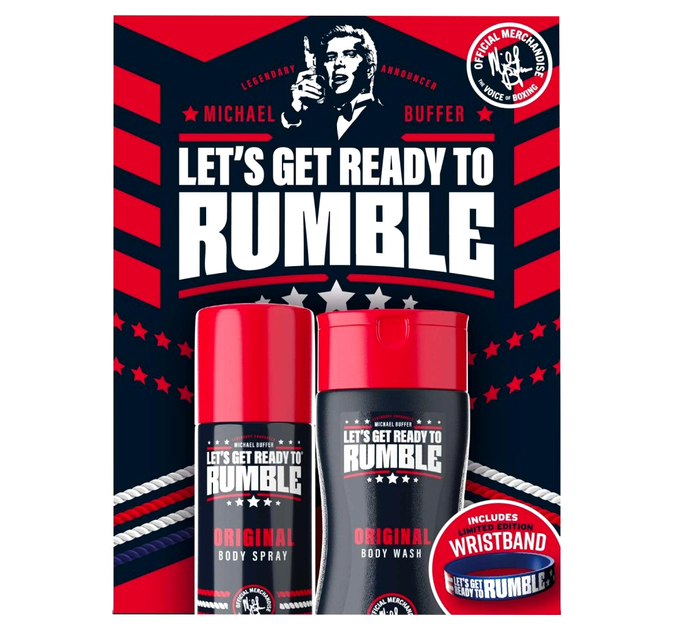 Набір для чоловіків Rumble Men Original дезодорант-спрей для тіла 150 мл + гель для душу 250 мл (5060648120879) - зображення 1