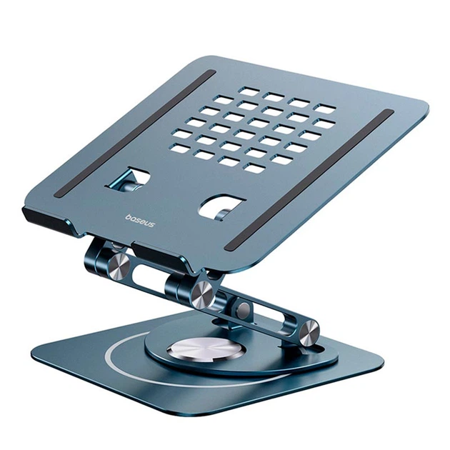 Підставка для ноутбука Baseus UltraStable Pro Series Rotatable and Foldable Laptop Stand (3hinge) - Фото 3 Підставка для ноутбука Baseus UltraStable Pro Series Rotatable and Foldable Laptop Stand (3hinge) - зображення 3