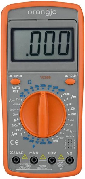 Мультиметр Orangjo VC505 (5350673902343) - зображення 1