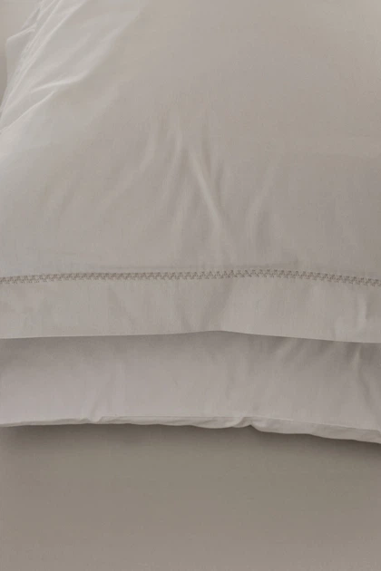 Постельное белье Penelope - Catherine light grey светло-серый евро (160*200+35см) - изображение 3