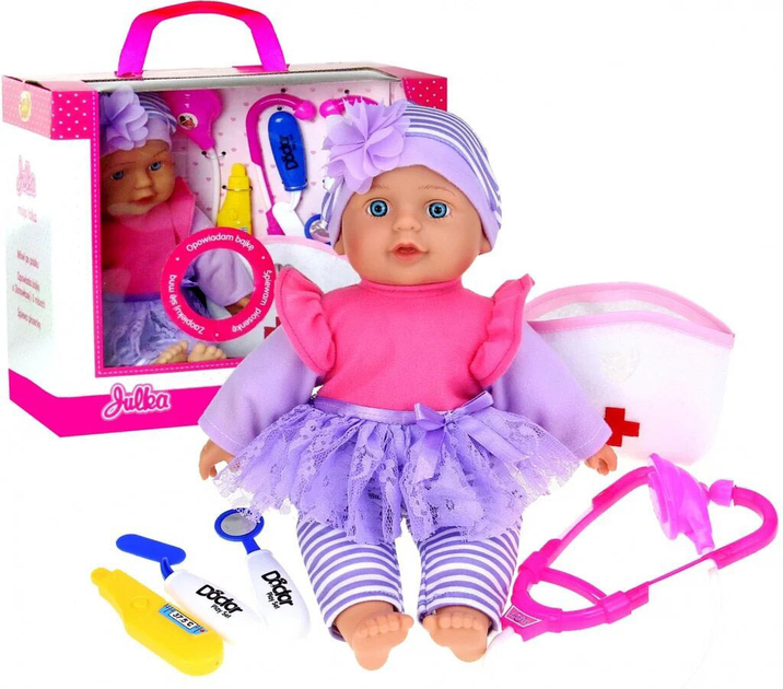 Lalka bobas Smily Play Julka Doctor 35 cm (5905375835064) - obraz 5