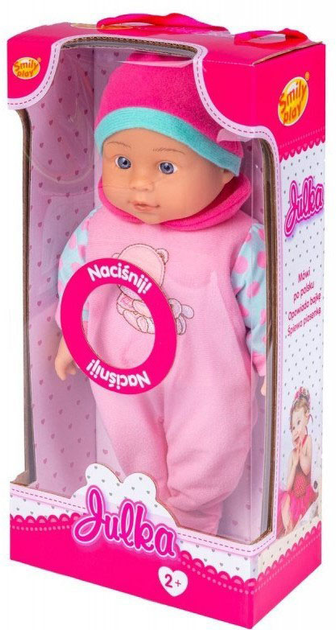 Lalka bobas Smily Play Julka SP83513 32 cm (5905375835132) - obraz 3