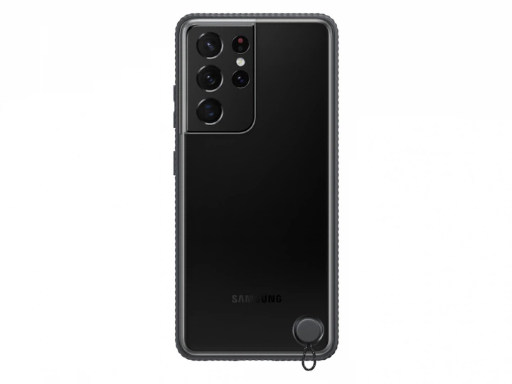 Захищений чохол Samsung Galaxy S21 Ultra Clear Protective Cover SM-G9980 SM-G998 Black Чорний - Фото 6 Захищений чохол Samsung Galaxy S21 Ultra Clear Protective Cover SM-G9980 SM-G998 Black Чорний - зображення 6