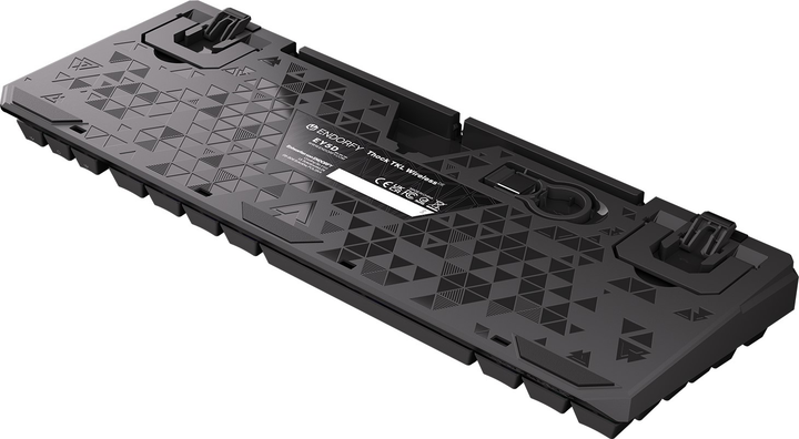Клавіатура бездротова Endorfy Thock TKL DE Kailh Box Brown Wireless Black (EY5D014) - зображення 15