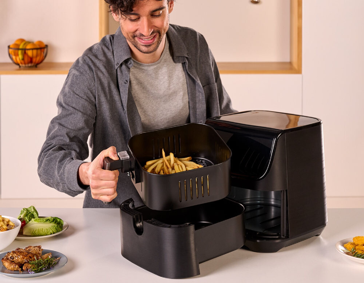 Frytkownica beztłuszczowa Black&Decker BXAF5500E (ES9730050B) - obraz 3