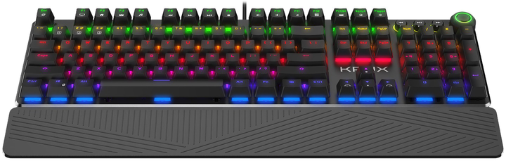 Клавіатура Krux Crato Pro RGB Outemu Brown (KRX0085) - зображення 2