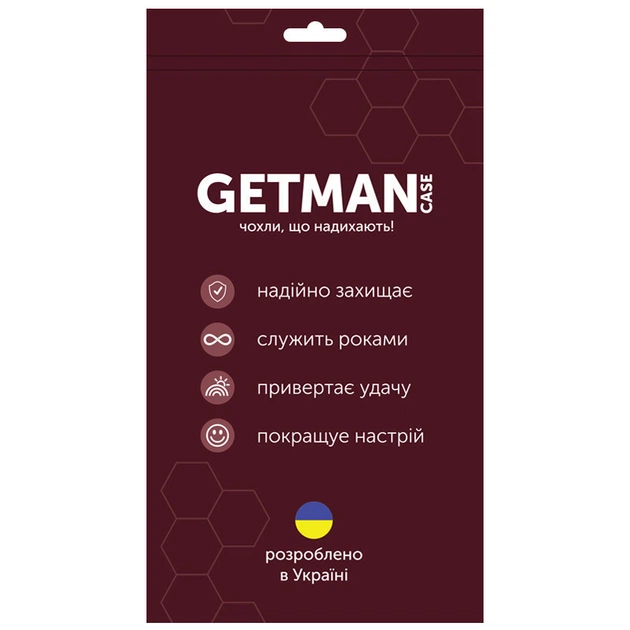 TPU чохол GETMAN Ease logo посилені куті для Xiaomi Redmi 10 - зображення 3
