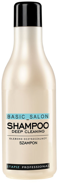 Szampon Stapiz Basic Salon Deep Cleaning Shampoo głęboko oczyszczający 1000 ml (5904277710011) - obraz 1