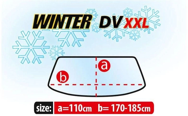Защитная накидная на лобовое стекло автомобиля от снега и мороза Kegel-Blazusiak Winter Delivery Van размер XXL 110х185 см (5-3313-246-4010) - Фото 2 Защитная накидная на лобовое стекло автомобиля от снега и мороза Kegel-Blazusiak Winter Delivery Van размер XXL 110х185 см (5-3313-246-4010) - изображение 2
