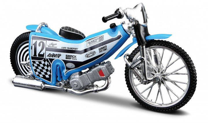 Металева модель мотоцикла Maisto Speedway з підставкою 1:18 (5902596682996) - зображення 1