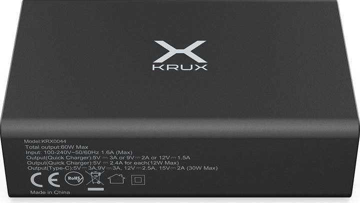 Ładowarka Sieciowa Krux 60W PD QC 3.0 (KRX0044) - obraz 5