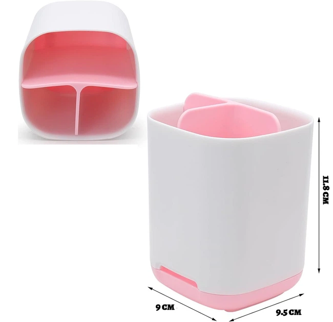 Підставка для електричних зубних щіток EasyStore Toothbrush Caddy ST-661 Рожевий - Фото 4 Підставка для електричних зубних щіток EasyStore Toothbrush Caddy ST-661 Рожевий - зображення 4