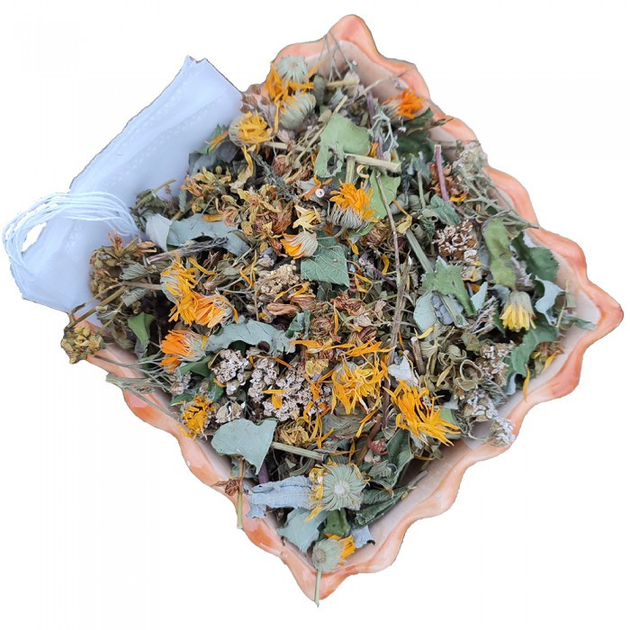Чай травяной горла 50г + 10 фильтр мешочков Карпатский натуральный Лесосад - изображение 1