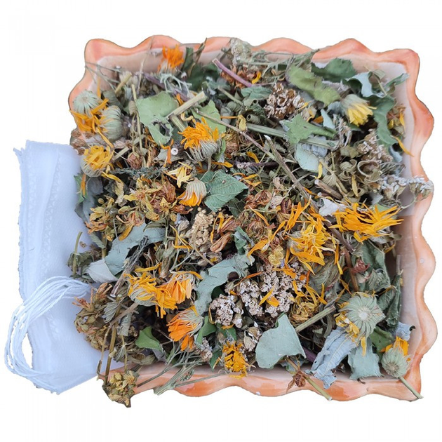 Чай трав'яний горла 100г + 15 фільтр мішечків Карпатський натуральний Лісосад - зображення 1