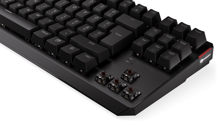 Клавіатура дротова Endorfy Thock TKL HU Kailh Brown USB Black (EY5E003) - зображення 10