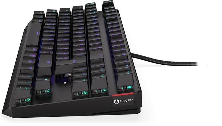 Klawiatura przewodowa Endorfy Thock TKL HU Kailh Red USB Black (EY5E004) - obraz 7
