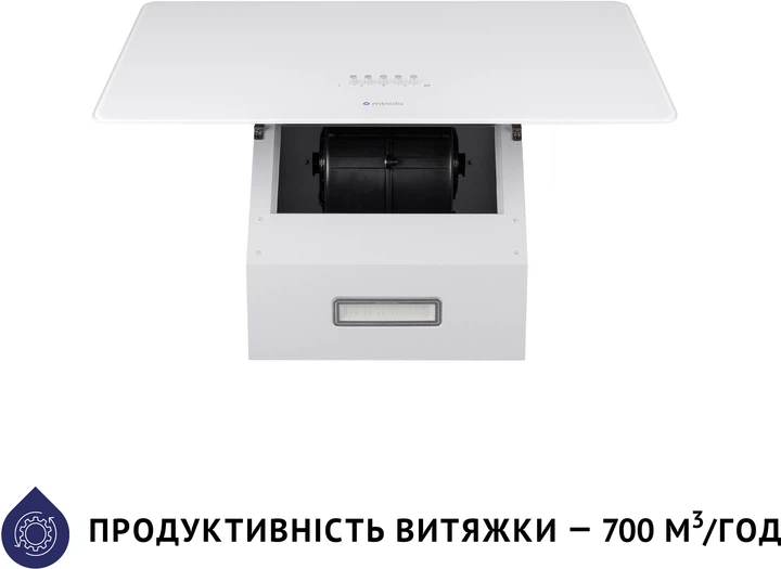Вытяжка Minola HVS 6224 WH 700 LED - изображение 5
