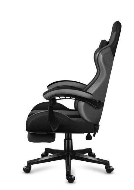 Комп'ютерне геймерське крісло HUZARO Force 4.7 Grey тканина - Фото 8 Комп'ютерне геймерське крісло HUZARO Force 4.7 Grey тканина - зображення 8