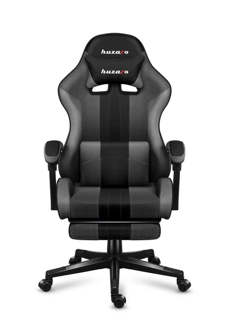 Комп'ютерне геймерське крісло HUZARO Force 4.7 Grey тканина - Фото 13 Комп'ютерне геймерське крісло HUZARO Force 4.7 Grey тканина - зображення 13