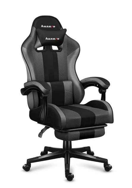 Комп'ютерне геймерське крісло HUZARO Force 4.7 Grey тканина - Фото 14 Комп'ютерне геймерське крісло HUZARO Force 4.7 Grey тканина - зображення 14
