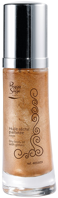 Olejek do ciała Peggy Sage Dry Body Oils With Glitters z brokatem 50 ml (3529314033032) - obraz 1