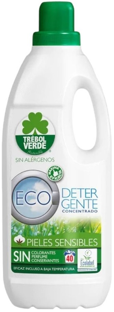 Гель для прання Trebol Verde Eco Concentrated Washing Detergen 2 л (8437012428294) - зображення 1