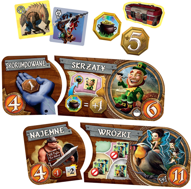 Zestaw dodatków do gry planszowej Rebel Small World Fear nothing + In the spiders web (0824968711231) - obraz 7