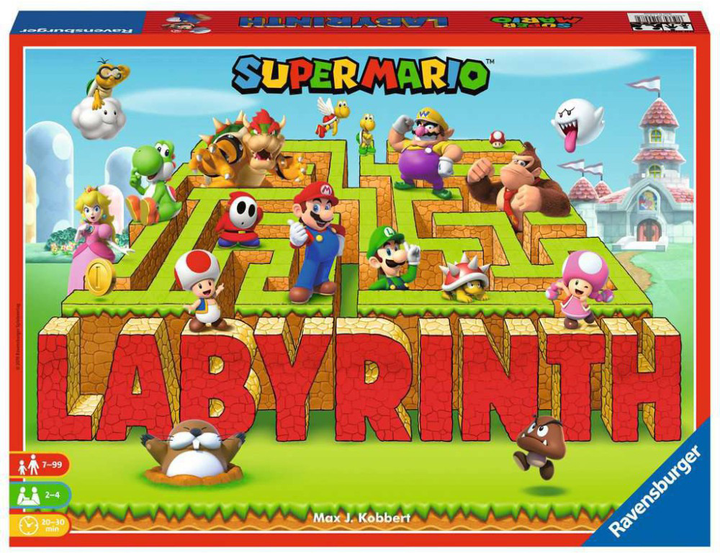 Gra planszowa Ravensburger Super Mario Labyrinth (4005556272655) - obraz 1