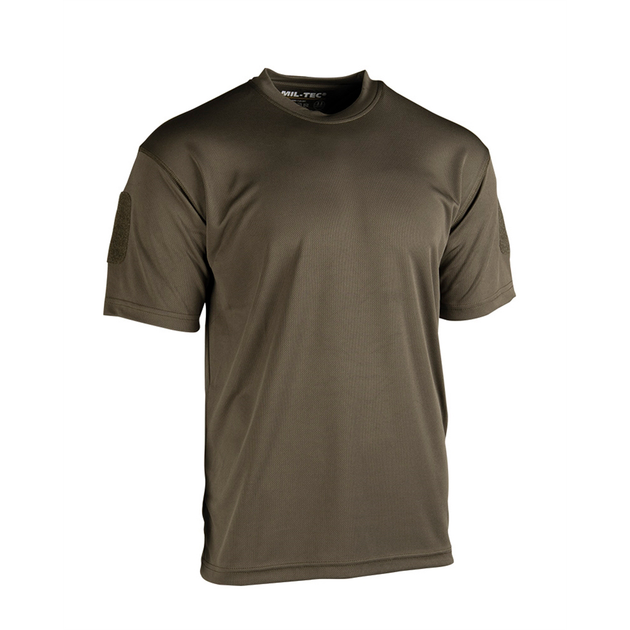 Футболка Sturm Mil-Tec Tactical T-Shirt QuickDry Olive 2XL (11081001) - изображение 1